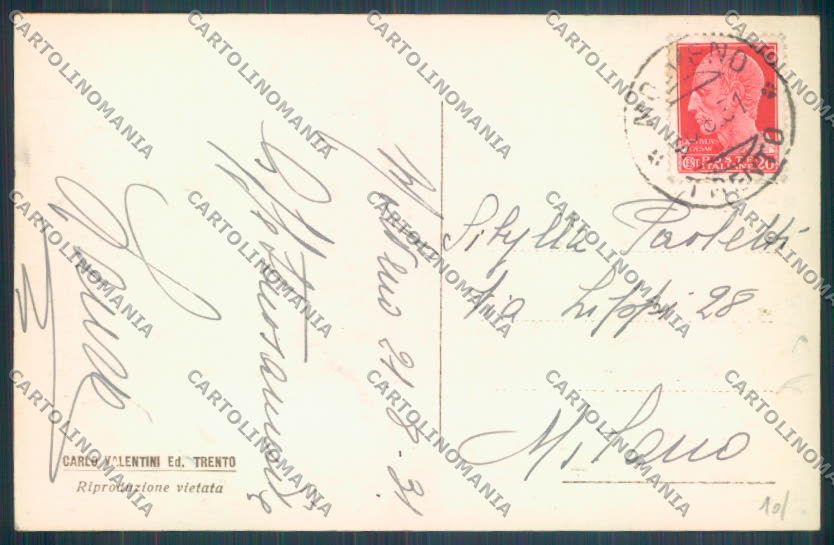Trento Molveno Foto cartolina ZB1039 – retro