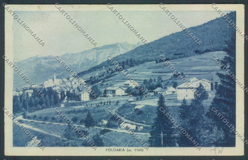 Trento Folgaria cartolina ZB1050 – fronte