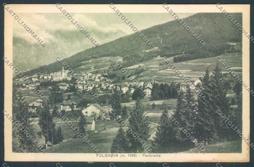Trento Folgaria cartolina ZB1053 – fronte