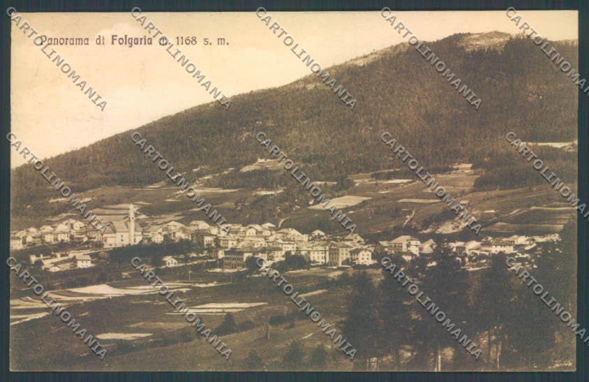 Trento Folgaria cartolina ZB1058 – fronte