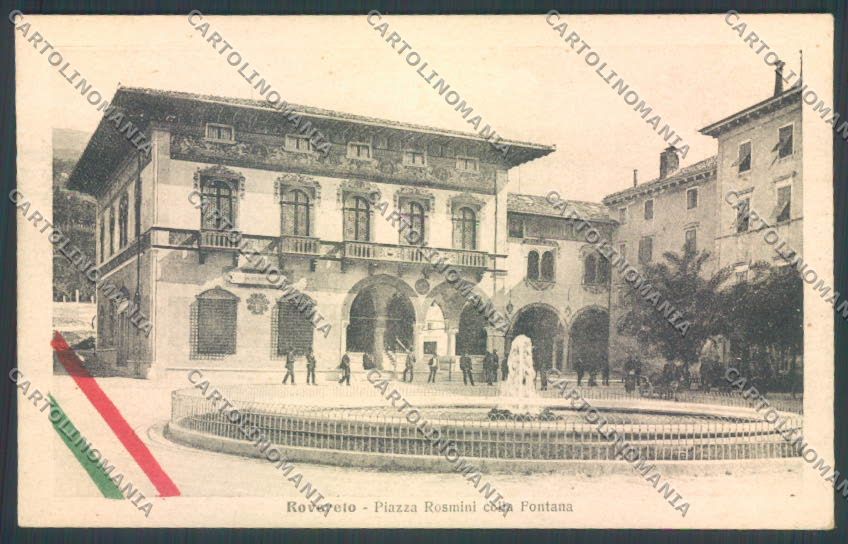 Trento Rovereto cartolina ZB1067 – fronte