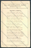 Trento Rovereto Ossario cartolina ZB1068 – fronte