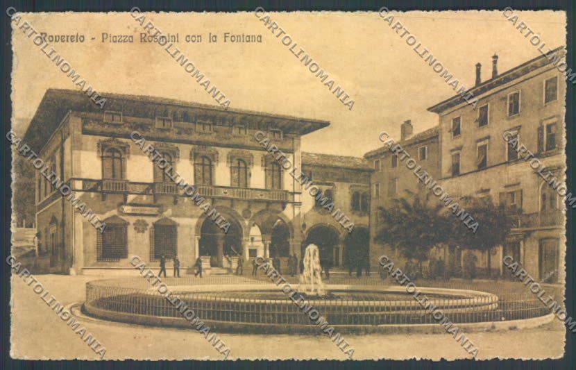 Trento Rovereto cartolina ZB1071 – fronte