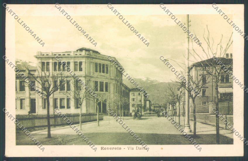 Trento Rovereto SCOLLATA cartolina ZB1098 – fronte