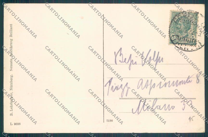 Trento Rovereto cartolina ZB1113 – retro