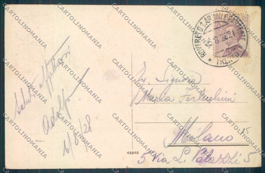 Trento Rovereto cartolina ZB1119 – retro