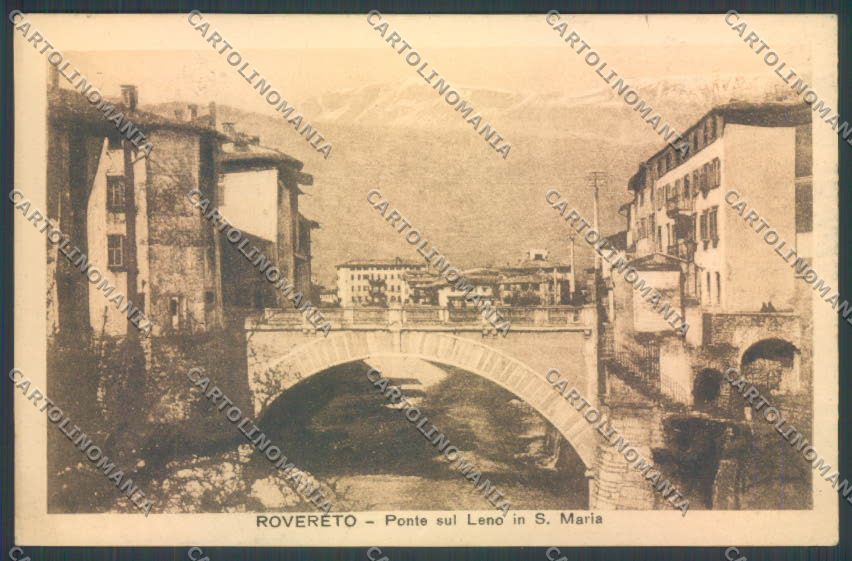 Trento Rovereto cartolina ZB1145 – fronte