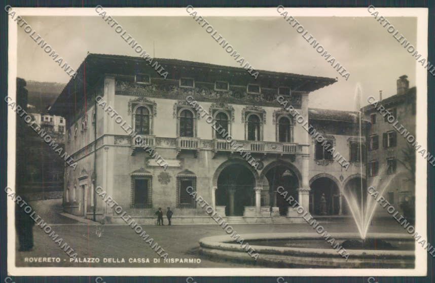 Trento Rovereto Banca Foto cartolina ZB1150 – fronte