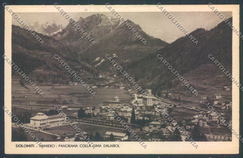 Trento Fiera di Primiero cartolina ZB1164 – fronte