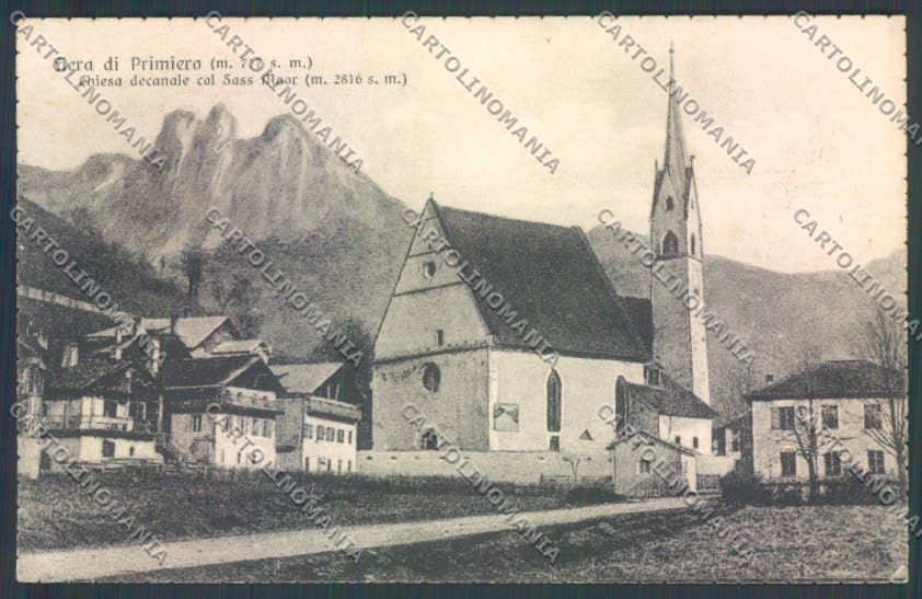 Trento Fiera di Primiero PIEGHINE cartolina ZB1165 – fronte