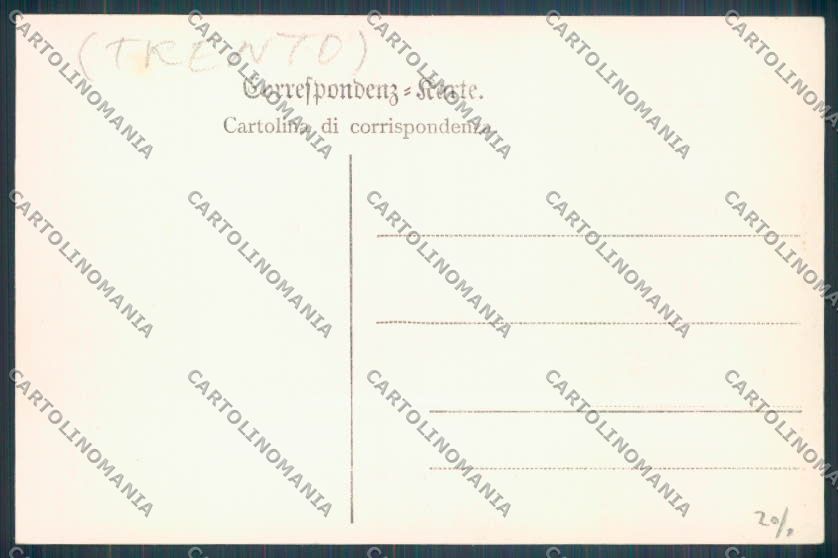 Trento Fiera di Primiero cartolina ZB1169 – retro