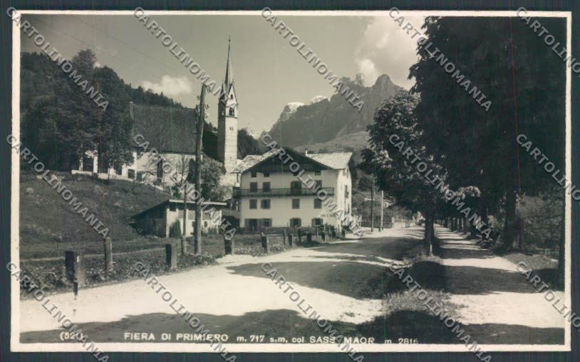 Trento Fiera di Primiero Foto cartolina ZB1170 – fronte