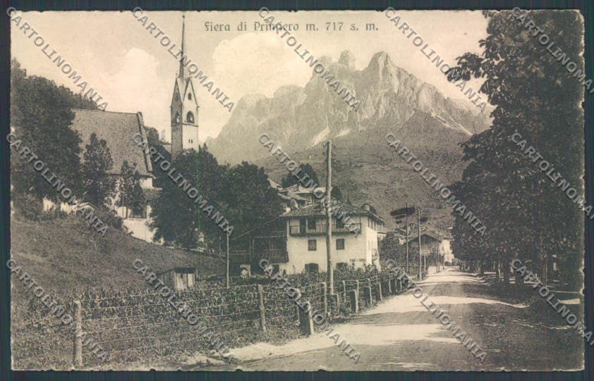 Trento Fiera di Primiero cartolina ZB1173 – fronte