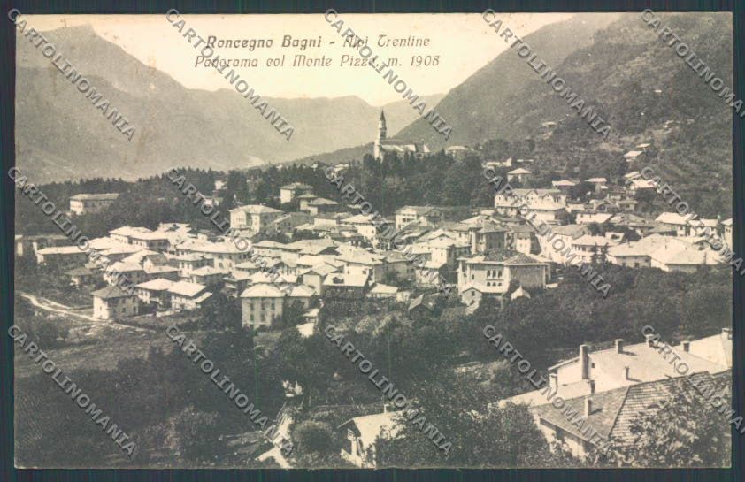 Trento Roncegno Terme cartolina ZB1178 – fronte
