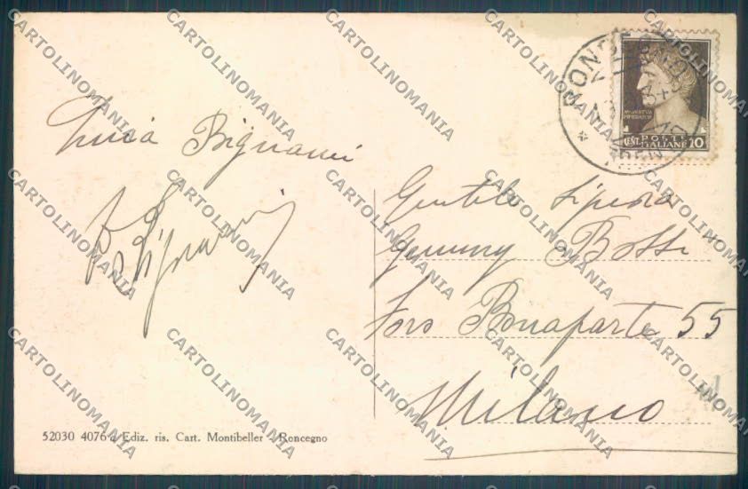 Trento Roncegno Terme cartolina ZB1178 – retro