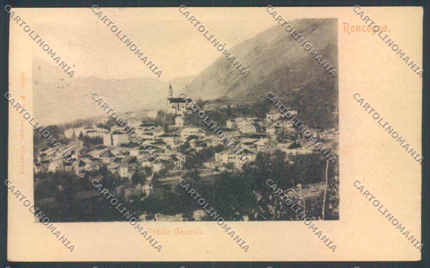 Trento Roncegno Terme cartolina ZB1186 – fronte