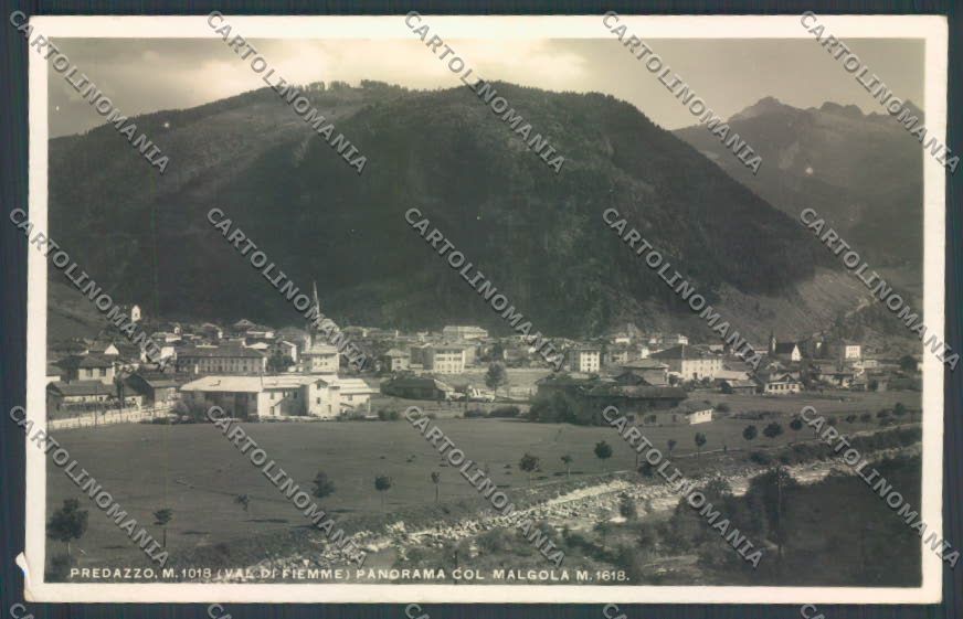 Trento Predazzo Foto cartolina ZB1205 – fronte