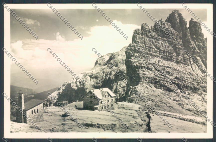 Trento Brenta Rifugio Foto cartolina ZB1208 – fronte