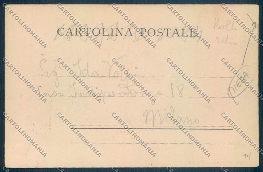 Novara Città PIEGA cartolina ZB1216 – retro