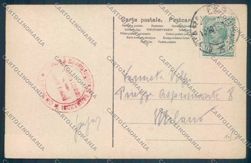 Novara Città cartolina ZB1219 – retro