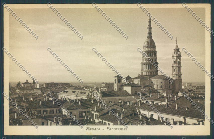 Novara Città cartolina ZB1223 – fronte