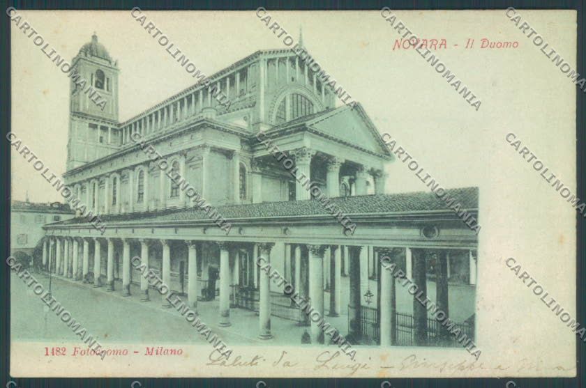 Novara Città cartolina ZB1229 – fronte