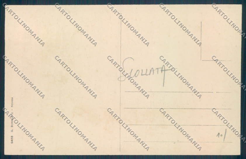 Novara Città SCOLLATA cartolina ZB1232 – retro