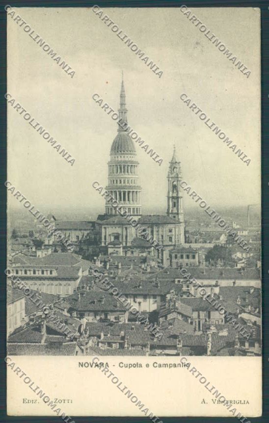 Novara Città cartolina ZB1237 – fronte