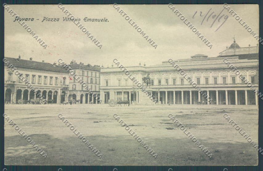 Novara Città cartolina ZB1254 – fronte