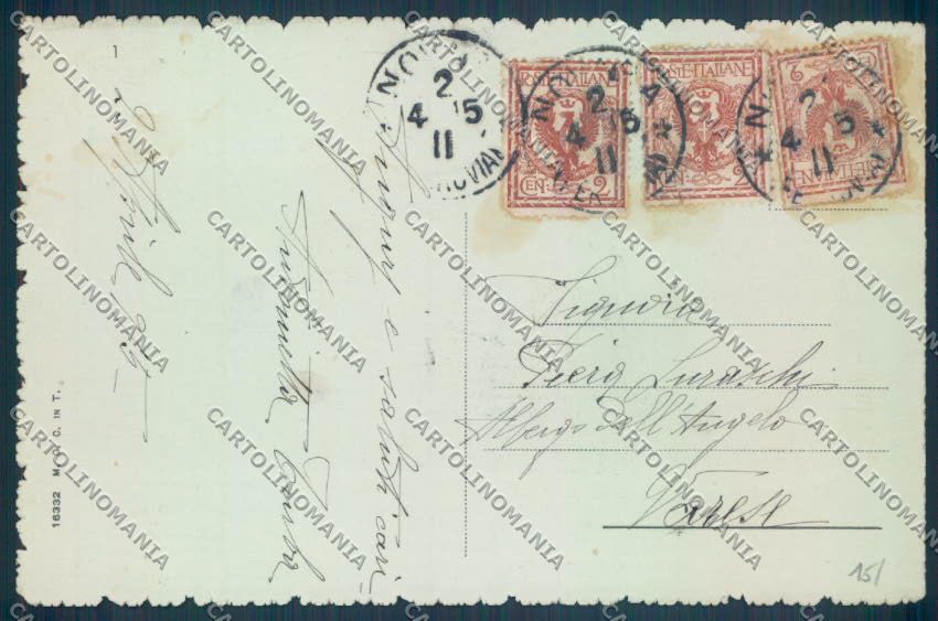 Novara Città cartolina ZB1256 – retro