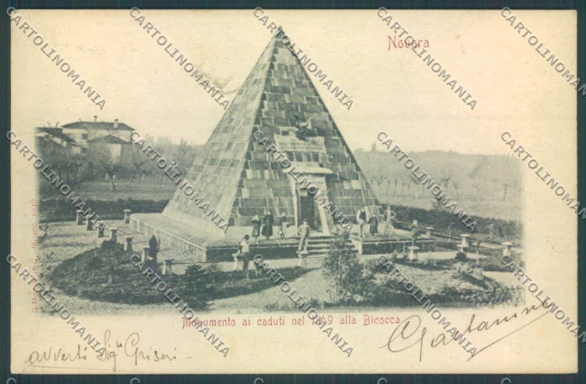 Novara Città cartolina ZB1257 – fronte