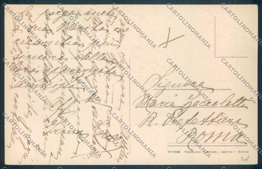 Novara Città Banca cartolina ZB1280 – retro