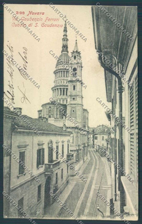 Novara Città cartolina ZB1284 – fronte