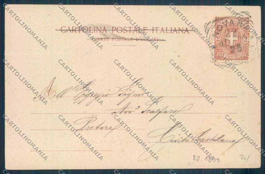 Novara Città 1899 cartolina ZB1293 – retro
