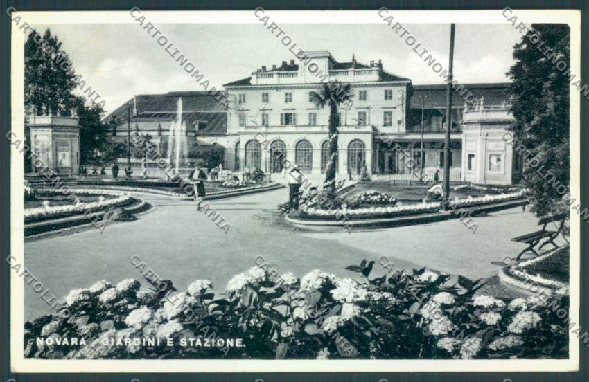 Novara Città Stazione PIEGHINE Foto cartolina ZB1302 – fronte