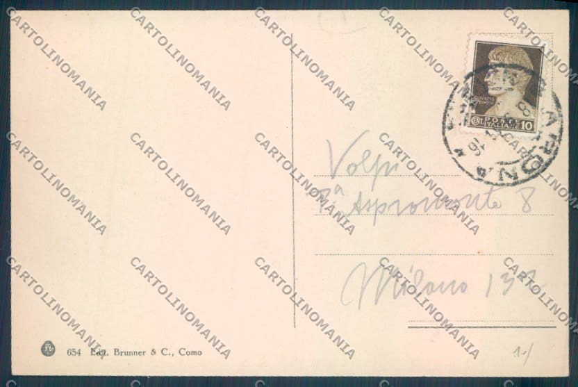 Novara Arona cartolina ZB1311 – retro