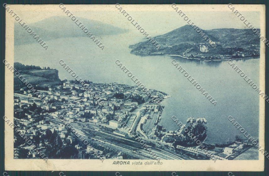 Novara Arona PIEGHINE cartolina ZB1317 – fronte