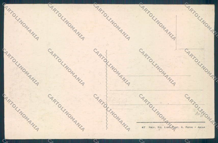 Novara Arona cartolina ZB1345 – retro