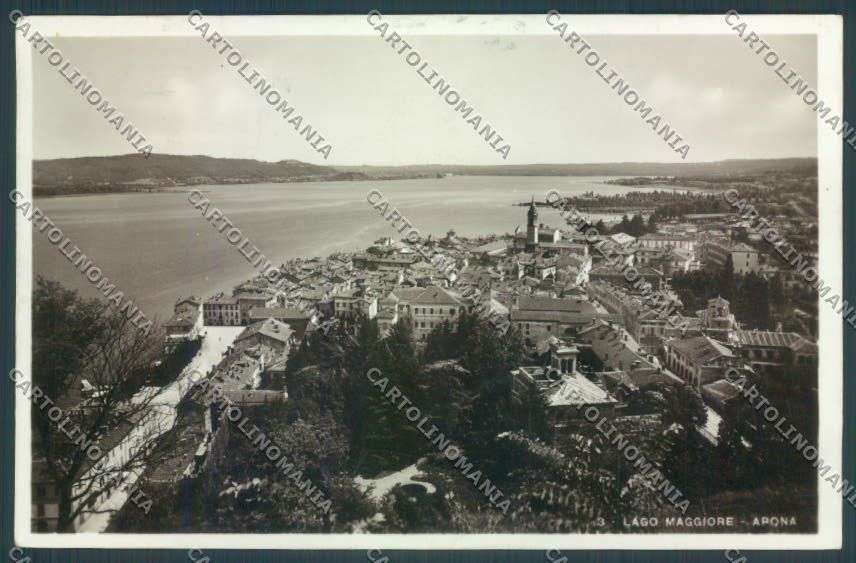 Novara Arona Foto cartolina ZB1352 – fronte