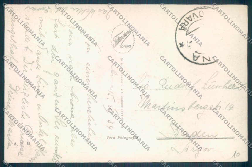 Novara Arona Foto cartolina ZB1352 – retro