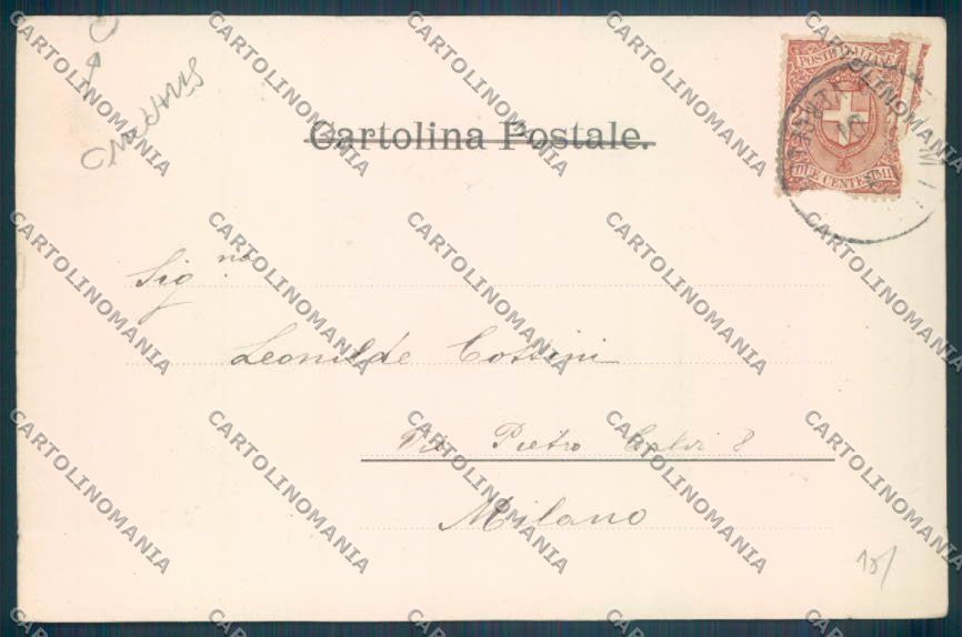 Novara Arona Barca STRAPPINO cartolina ZB1360 – retro
