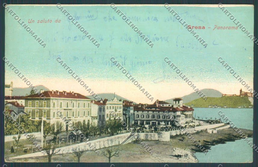 Novara Arona cartolina ZB1379 – fronte