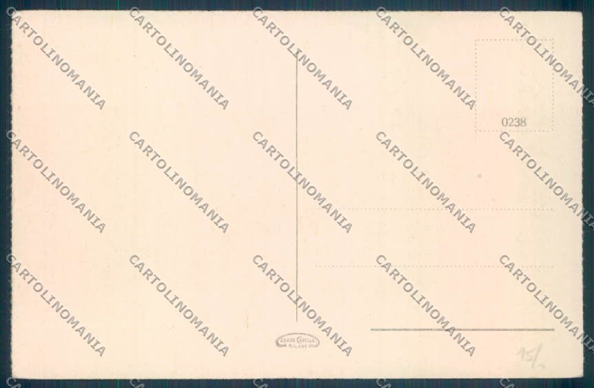 Novara Arona Barca cartolina ZB1382 – retro
