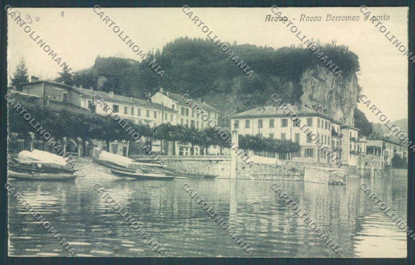 Novara Arona cartolina ZB1385 – fronte