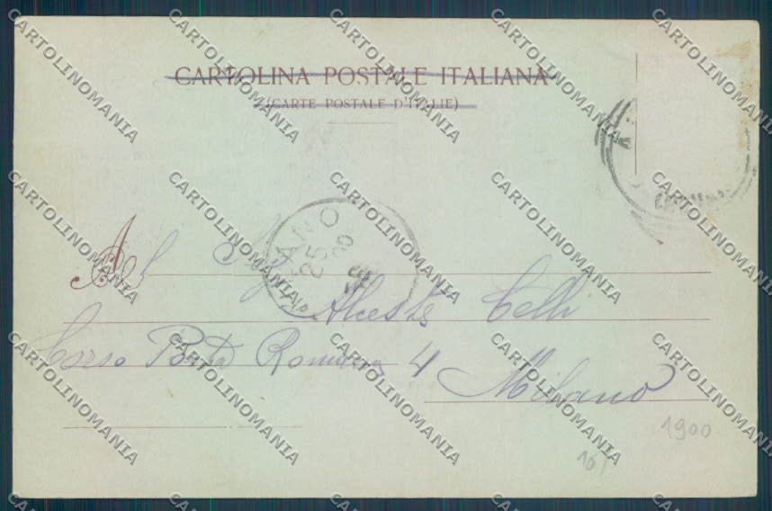 Novara Arona 1900 cartolina ZB1390 – retro