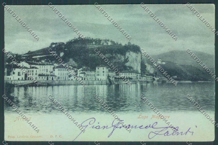 Novara Arona cartolina ZB1393 – fronte