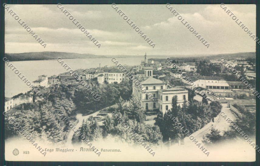 Novara Arona cartolina ZB1394 – fronte