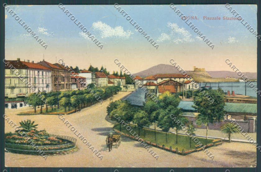 Novara Arona PIEGHINE cartolina ZB1396 – fronte