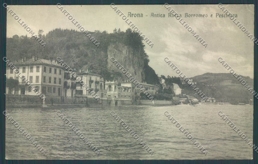 Novara Arona cartolina ZB1398 – fronte