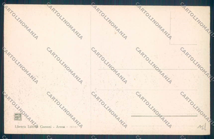 Novara Arona cartolina ZB1398 – retro